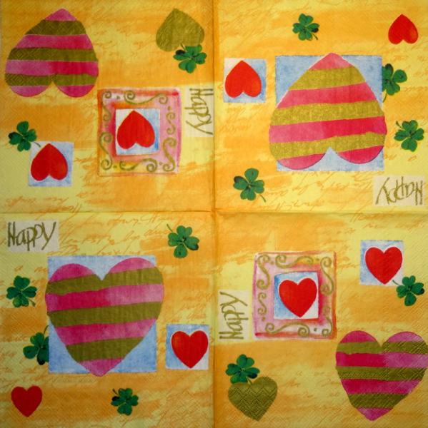 078 Heart / Hearts - 3-ply - Ihr